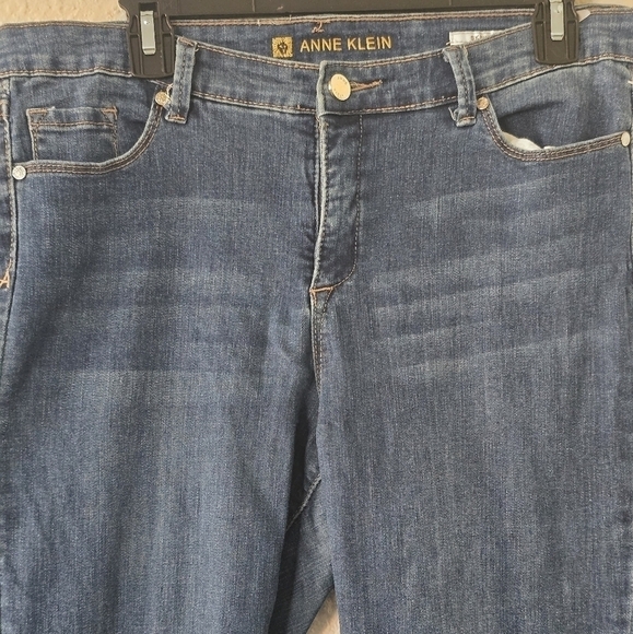 Anne Klein Jeans Womens  Blue High Rise Skinny 32×26 Light Wash Denim Streetwear - Picture 6 of 11